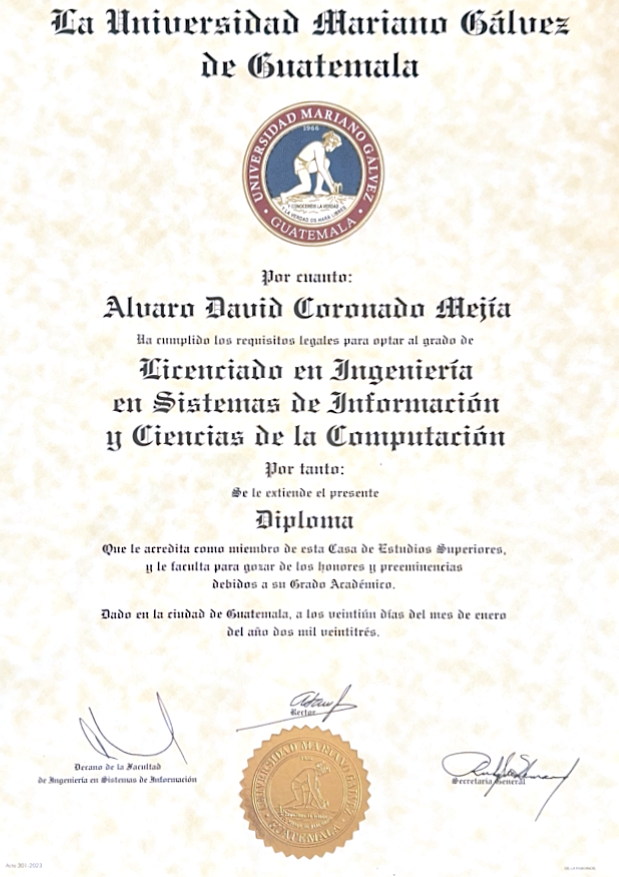 Diploma Ingeniería en Sistemas